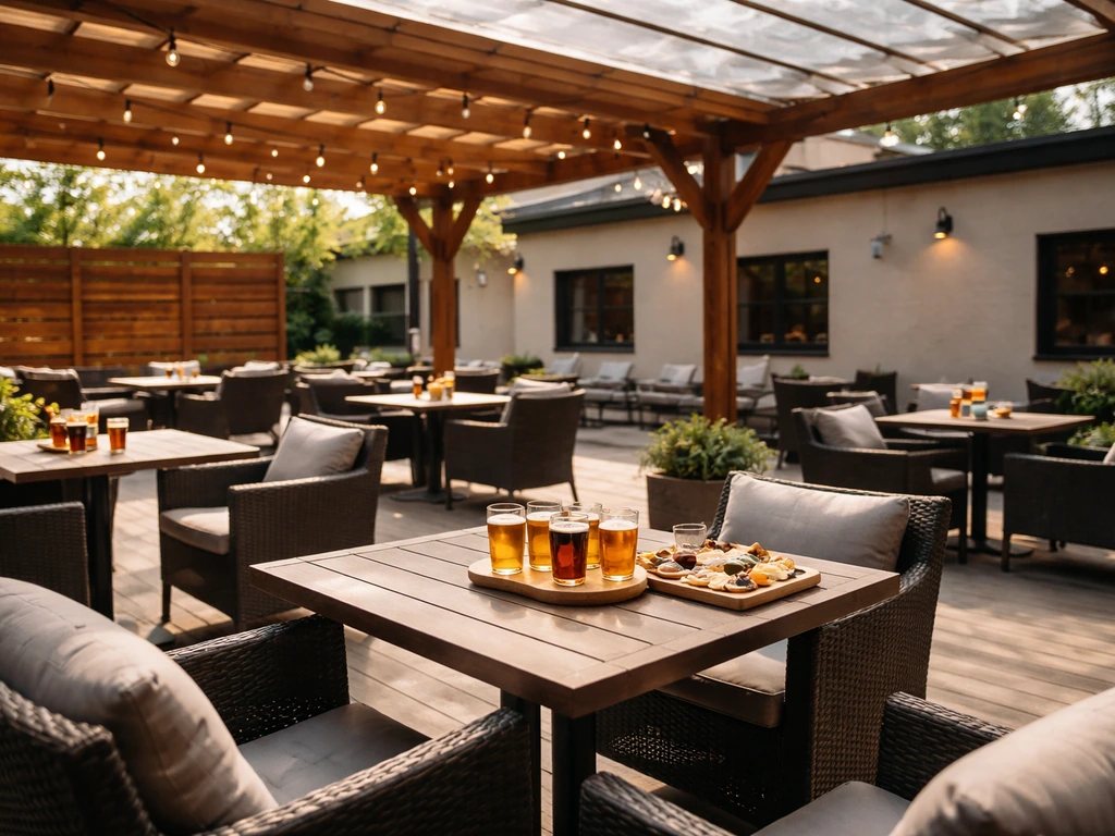 best breweries with patios