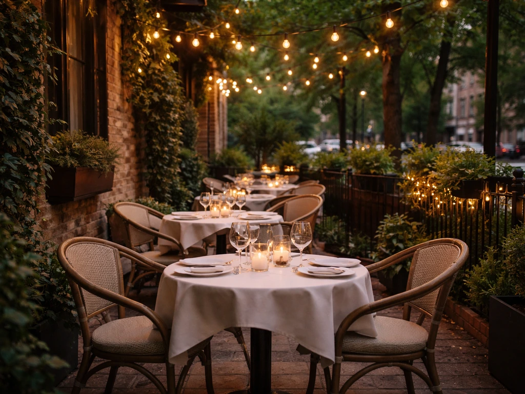best uptown patios