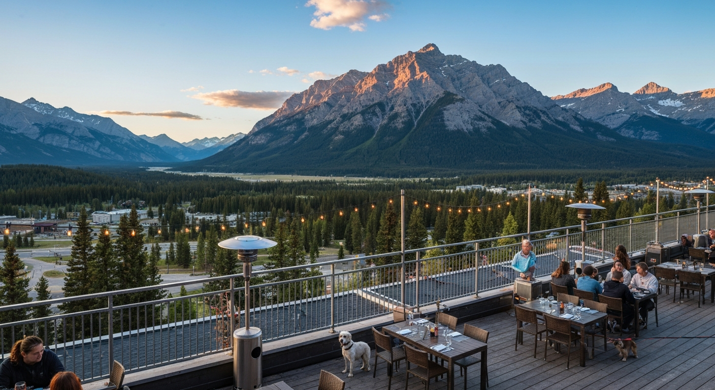 best banff patios