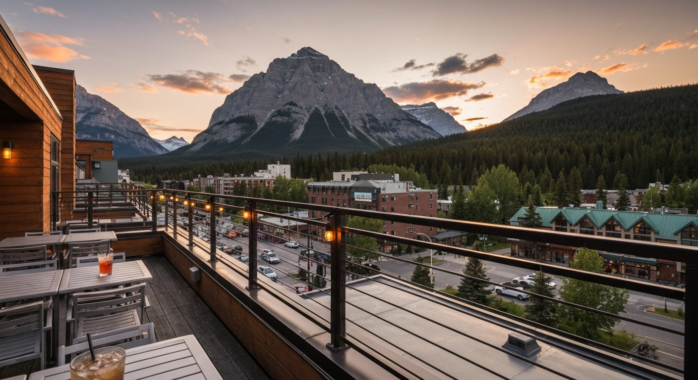 Best Rooftop Patio Banff: Top Mountain-View Patios Guide