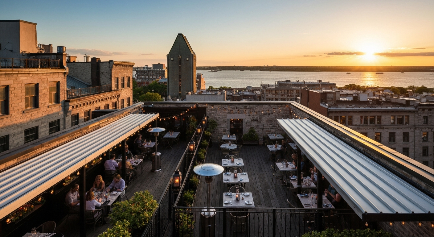 best rooftop patio montreal