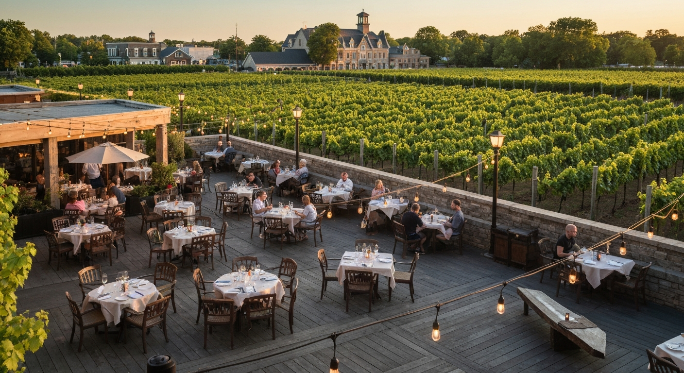best patio in niagara on the lake
